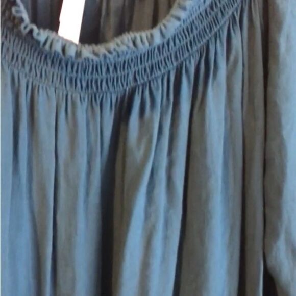 Xhilaration Teal On/Off Shoulder Blouse. Size X-Large. - Picture 10 of 11